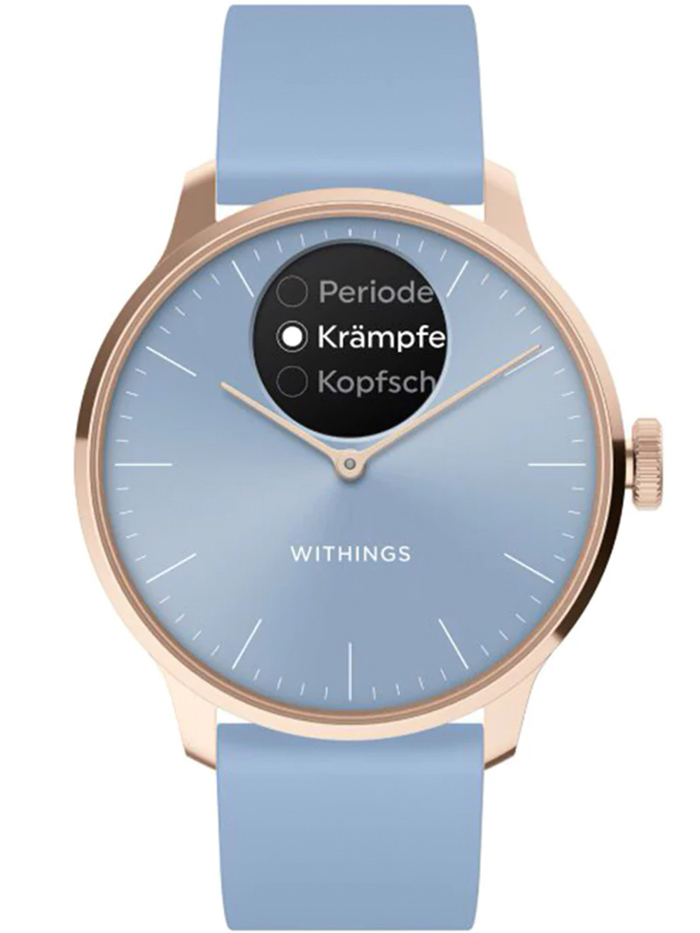 Withings ScanWatch Light Smartwatch Epanafortizomenis Batarias me Ble Kaoutsouk Louraki HWA11-model 2-All-Int